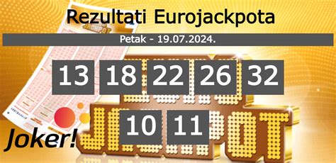 Eurojackpot Rezultati Zadnjeg Kola Brojevi 19.07.2024..